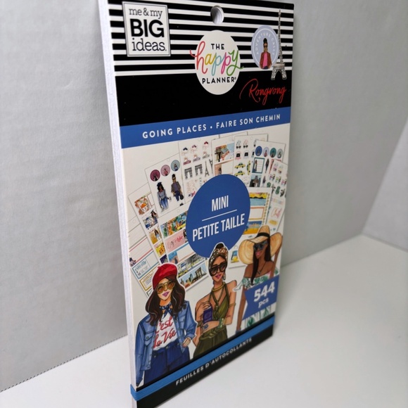 NEW The Happy Planner Sticker Sheet Book Mini Calendar GOING PLACES Rongrong 544 - Picture 2 of 16